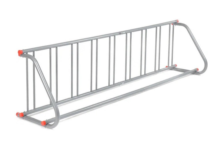 Global Industrial™ Single-Sided Grid Bike Rack, 9-Bike Capacity, Powder Coated Steel - PuriLite