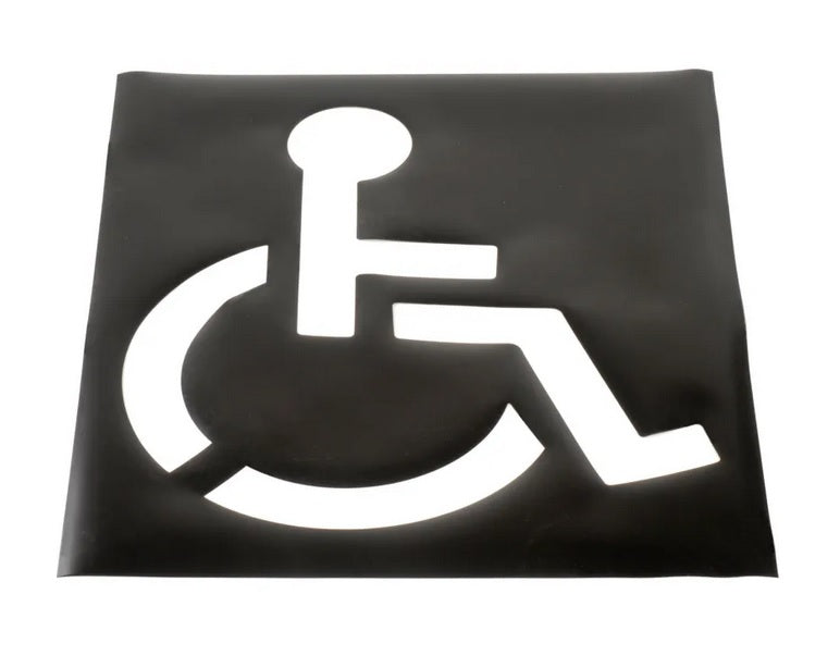 Global Industrial™ Handicapped Parking Lot Stencil - PuriLite