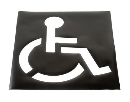 Global Industrial™ Handicapped Parking Lot Stencil - PuriLite