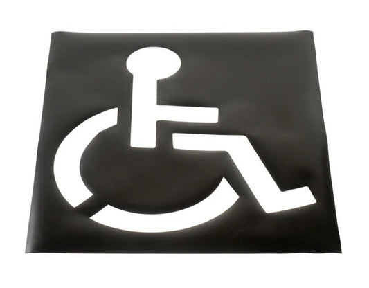 Global Industrial™ Handicapped Parking Lot Stencil - PuriLite