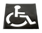 Global Industrial™ Handicapped Parking Lot Stencil - PuriLite