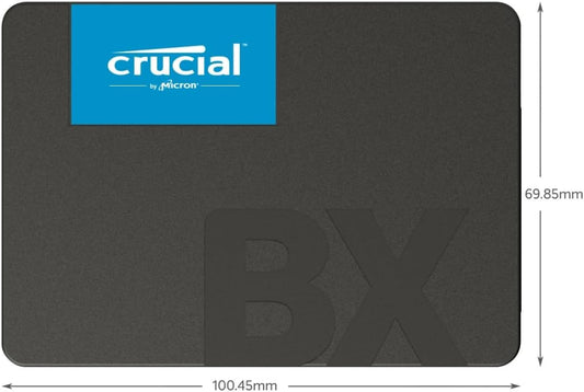 Crucial BX500 1TB 3D NAND SATA 2.5-Inch Internal SSD, up to 540MB/s - CT1000BX500SSD1, Solid State Drive - PuriLite