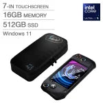 MSI Claw 7 in. Touchscreen Handheld Gaming Computer Bundle, Intel Core Ultra 5 135H - 16 GB RAM, 512 SSD, Intel Arc