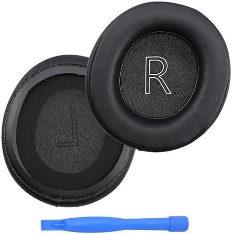 Ear Pads Replacement for Xbox Wireless, Wired, Xbox Stereo 20th Anniversary Special Edition Headphones by MMOBIEL – Cooling Gel Ear Pad Cushions - Noise Isolation Earpads Replacement – Black