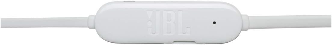 JBL Tune 125BT Wireless in-Ear Bluetooth Headphones, 16 Hour Playtime - White