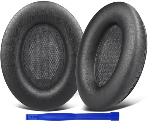 SoloWIT Earpads Cushions for Bose Headphones, Replacement Ear Pads for Bose QuietComfort 15 QC15 QC25 QC2 QC35/Ae2 Ae2i Ae2w/SoundTrue & SoundLink Around-Ear Series - QC25 PL Black&Blue