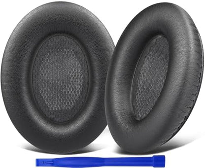 SoloWIT Earpads Cushions for Bose Headphones, Replacement Ear Pads for Bose QuietComfort 15 QC15 QC25 QC2 QC35/Ae2 Ae2i Ae2w/SoundTrue & SoundLink Around-Ear Series - QC25 PL Black&Blue