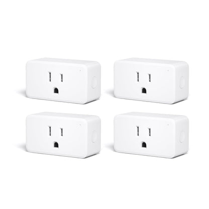THIRDREALITY Smart Plug Gen3 4 Pack,Precise Real-time Power Meter,15A Outlet, Enhanced Zigbee Repeater,ETL Certified,ZigBee Hub Needed,Work with Home Assistant,Compatible Echo Devices and SmartThings