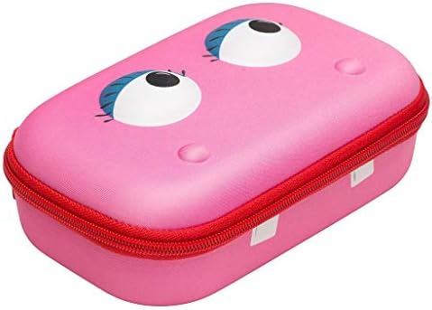 ZIPIT Beast Pencil Box for Kids | Pencil Case for School | Organizer Pencil Bag | Large Capacity Pencil Pouch (Red)