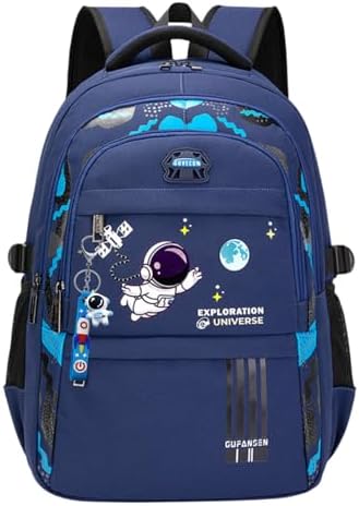 MITOWERMI Astronaut-space Backpack for Boys-Girls Elementary Middle School Bags for Girls Kids Bookbag