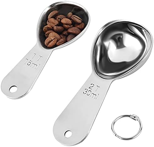 Smithcraft Measuring Cup Set of 8 Stainless Steel Measuring Cups18/8(304) Steel Material Heavy Duty 8 Measuring Cups and 1 Ring Set of 9