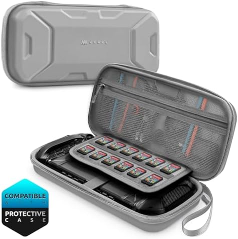 Mumba Carrying Case for Nintendo Switch 2 2025, [Plus Version] Portable Protective Travel Carry Handbag Pouch for Blade/Titan Case [Large Capacity] (Black)