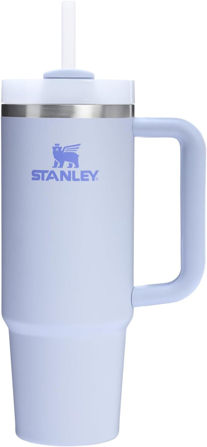 Stanley Quencher H2.0 Tumbler with Handle and Straw 30 oz | Flowstate 3-Position Lid | Cup Holder Compatible for Travel | Insulated Stainless Steel Cup | BPA-Free | Exclusive Lupine
