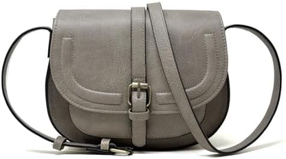 Crossbody Bags for Women Small Over the Shoulder Saddle Purses and Boho Cross body Handbags,Vegan Leather