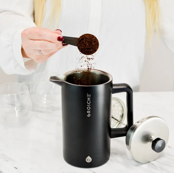 Grosche Dublin Double-walled French Press - PuriLite