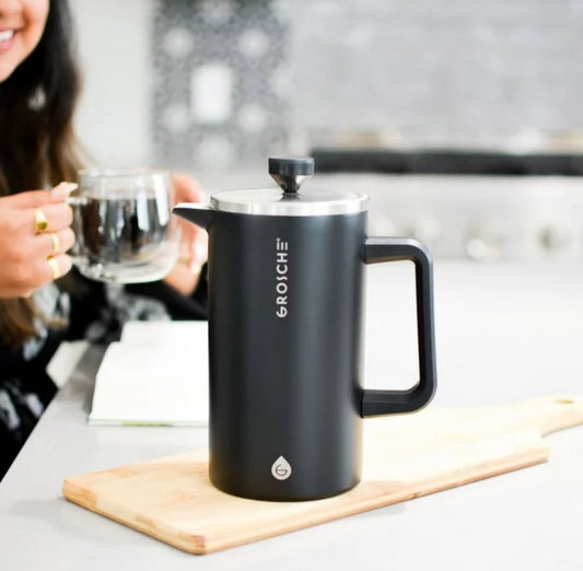 Grosche Dublin Double-walled French Press - PuriLite