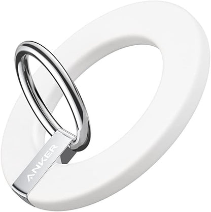 Anker Magnetic Phone Grip, MagGo 610 Ring Holder, Adjustable Kickstand, Only for iPhone 16/16 Plus/16 Pro/16 Pro Max/15/14/13/12 Series