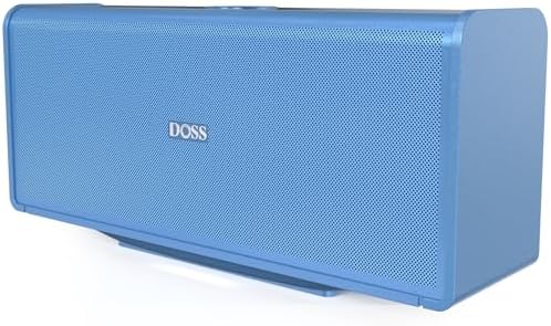 DOSS SoundBox Ultra Bluetooth Speaker with 2.1 Sound Channel Audio, 80W Superior Sound with Deep Bass, Two DSP Technologies, 18H Playtime, BT 5.3, Wireless for Home, Office, Bedroom-Gold