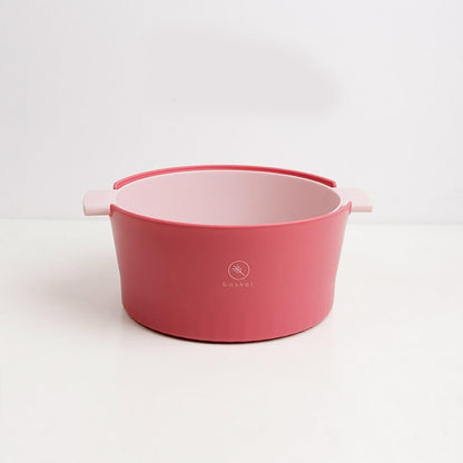 Kitchen Washbas Food Strainer Drain Basket Rotating Drainer Double-Layer Basin Vegetable Fruit Washing Strainer