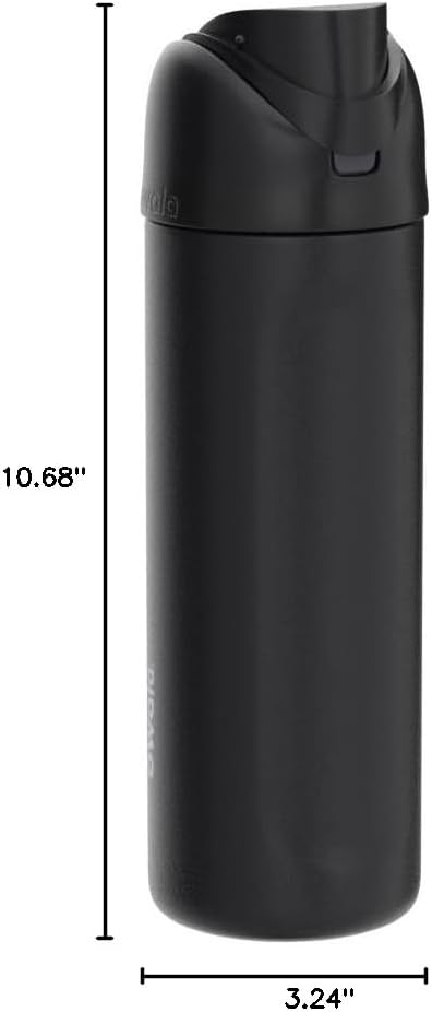 Owala Kids FreeSip Insulated Stainless Steel Water Bottle with Straw, BPA-Free Sports Water Bottle, Great for Travel, 16 oz, Celestial Sphere