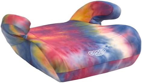Cosco Kids Topside Lightweight Backless Belt-Positioning Booster Car Seat, Washable Cover, Black