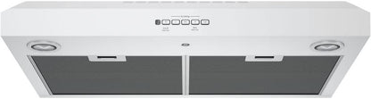 GE 30" 4 Speed Unde the Cabinet Vent Hood White JVX5300DJWWC
