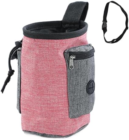 Dog Treat Pouch Bag | Portable Dog Treat Snack Bag Pouch | Dog Treat Carrier Holder, Treat Storage Holder for Travel Dog Walking Puppy Training