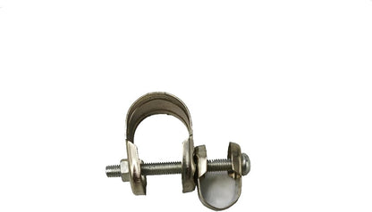 YehVeh 3 Set Bike Bugle Horn Mounting Clips Heavy Duty Handlebar Metal Clamp Braket Mount Screws for Bicycle Bell Air Horns Golf Cart Honking Squeeze Loudspeaker