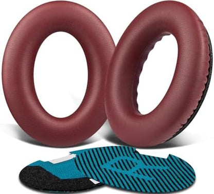 SoloWIT Earpads Cushions for Bose Headphones, Replacement Ear Pads for Bose QuietComfort 15 QC15 QC25 QC2 QC35/Ae2 Ae2i Ae2w/SoundTrue & SoundLink Around-Ear Series - QC25 PL Black&Blue