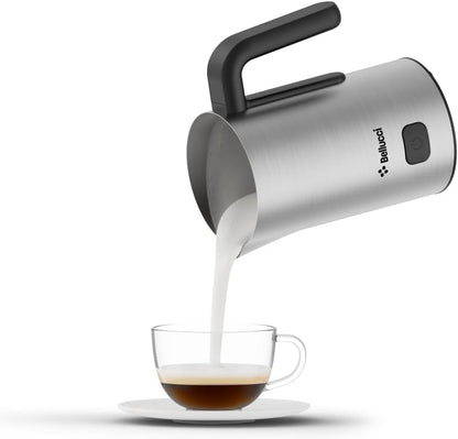 Bellucci Latte+ Milk Frother, 300 ml Capacity with Detachable Whip, Electric Milk Steamer for Hot and Cold Milk Froth - Automatic Milk Frother