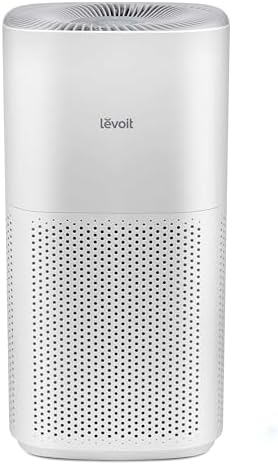 LEVOIT Air Purifiers with Washable Filters for Large Room Bedroom Home, Smart WiFi Air Quality Monitor, HEPA Sleep Mode and Auto Mode, Removes Pet Hairs, Allergies, Pollen, Smoke, Dust, Vital100S