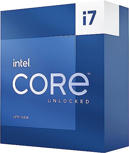 Intel Core i7-13700K Desktop Processor 16 cores (8 P-cores + 8 E-cores) 30M Cache, up to 5.4 GHz