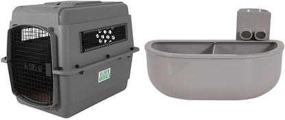 Petmate 00200 Sky Kennel for Pets from 25 to 30-Pound, Light Gray