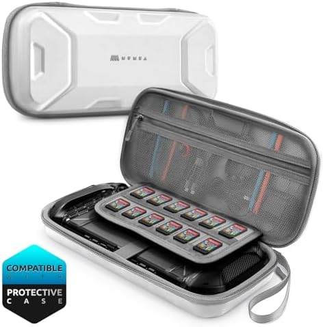 Mumba Carrying Case for Nintendo Switch 2 2025, [Plus Version] Portable Protective Travel Carry Handbag Pouch for Blade/Titan Case [Large Capacity] (Black)