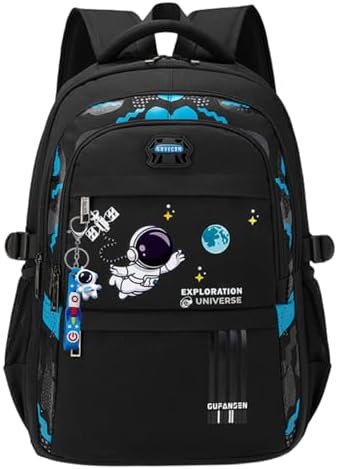 MITOWERMI Astronaut-space Backpack for Boys-Girls Elementary Middle School Bags for Girls Kids Bookbag
