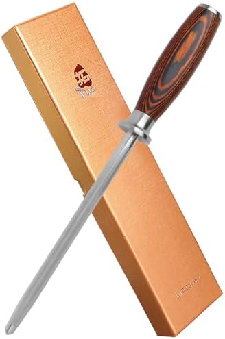 TUO Boning Knife - Razor Sharp Fillet Knife - High Carbon German Stainless Steel Kitchen Cutlery - Pakkawood Handle - Luxurious Gift Box Included - 7 inch - Fiery Phoenix Series