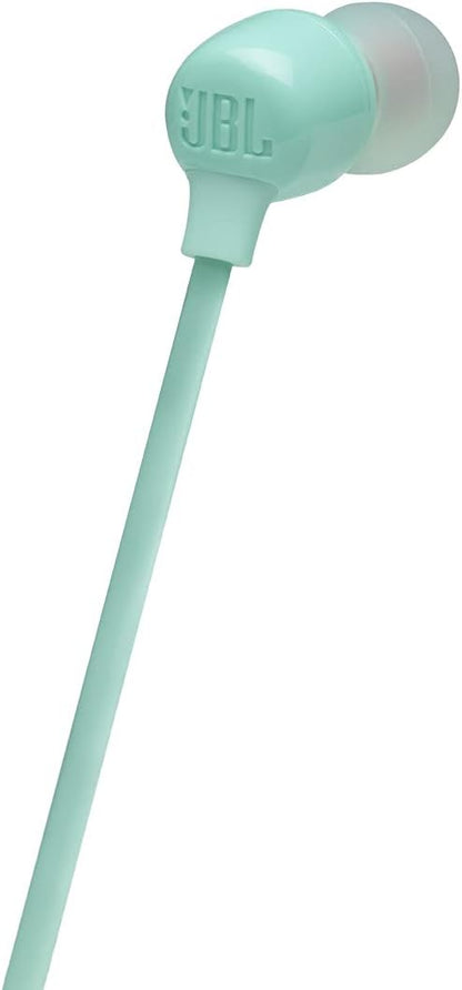 JBL Tune 125BT Wireless in-Ear Bluetooth Headphones, 16 Hour Playtime - White