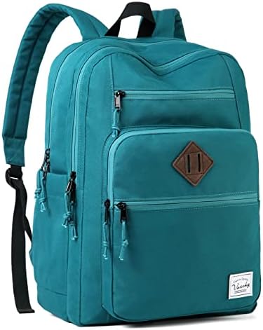 School Backpack for Men Women,Vaschy Lightweight School Bag Bookbag Casual Daypack for High School/College/Teens/Travel/Work