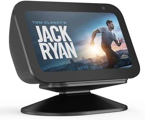 PlusAcc Stand for Show 5 (3rd Gen) - Adjustable Tilt Holder, Magnetic Table Stand Accessories Compatible with iPhone Models & Show 5 3rd Generation, Non-Slip Base (Black)