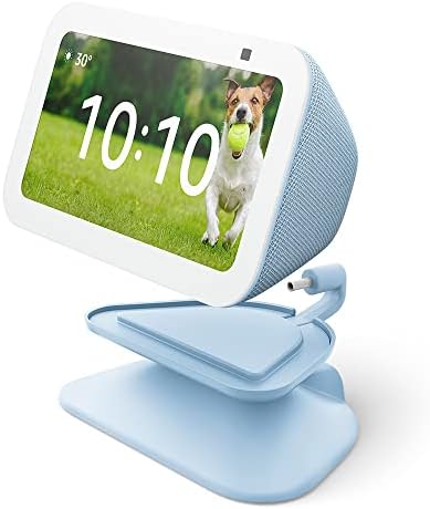 Echo Show 5 (3rd Gen) Adjustable Stand with USB-C Charging Port | Charcoal