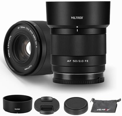 VILTROX 25mm f1.7 E, APS-C Lens for Sony E, Large Aperture STM Auto Focus Lens for Sony E-Mount A7C A7RII A7SII A7II A7RIII A7IV A7RIV A9 A1 ZVE1 A93 A6700 A6600 A6500 A6400 FX3 ZV-E10 FX30 ZV-E10II