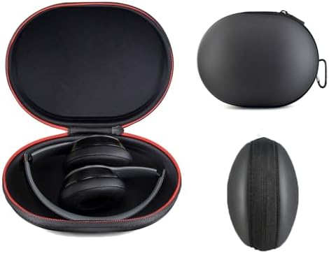 ZLiT Travel Carrying Case for Beats by Dr.Dre Studio1/Studio 2.0/Solo/Solo HD Over-Ear Headphone Storage Bag Protective Case(Black)