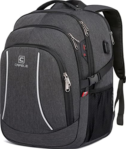 RFID Cafele Laptop Backpack Travel Computer Backpack College Bookbag School Backpack with USB Charging Port