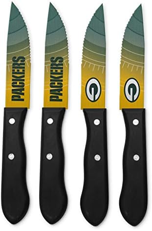 The Sports Vault by Inglasco NFL Chicago Bears Steak Knives