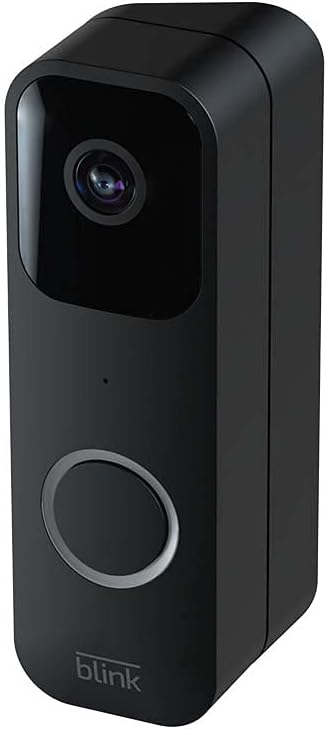 Blink Video Doorbell Corner Mount | Adjustable Horizontal Angle Mount | Black | Easy Wall Installation