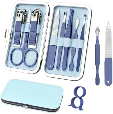 Manicure Set 30 in 1 Nail Clipper set, REDFLOW nail clippers, fingernail & toenail clippers, Manicure Tools, pedicure tools, Suitable for Travel Manicure Kit, Nail Set Kit With Everything Profe