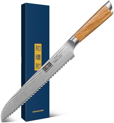 HOSHANHO Damascus Fillet Knife 7 Inch, Professional VG-10 Super Steel Boning Knife, Ultra Sharp Fish Knife with Ergonomic Handle