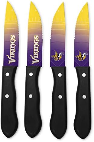 The Sports Vault by Inglasco NFL Chicago Bears Steak Knives