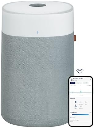 BLUEAIR Air Purifiers for Medium Rooms, Bedroom, Kitchen, Cleans 1,858 sqft in one hour, HEPASilent Smart Air Cleaner for Home, Pets, Allergies, Dust, Mold, Smoke - Blue Pure 311i Max