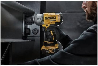 DEWALT 20V MAX XR Impact Wrench, 1/2 In Cordless, High Torque, 4 Speed Precision Mode, Tool Only (DCF900B)